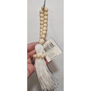 Wood Tassel Hanging Decor
